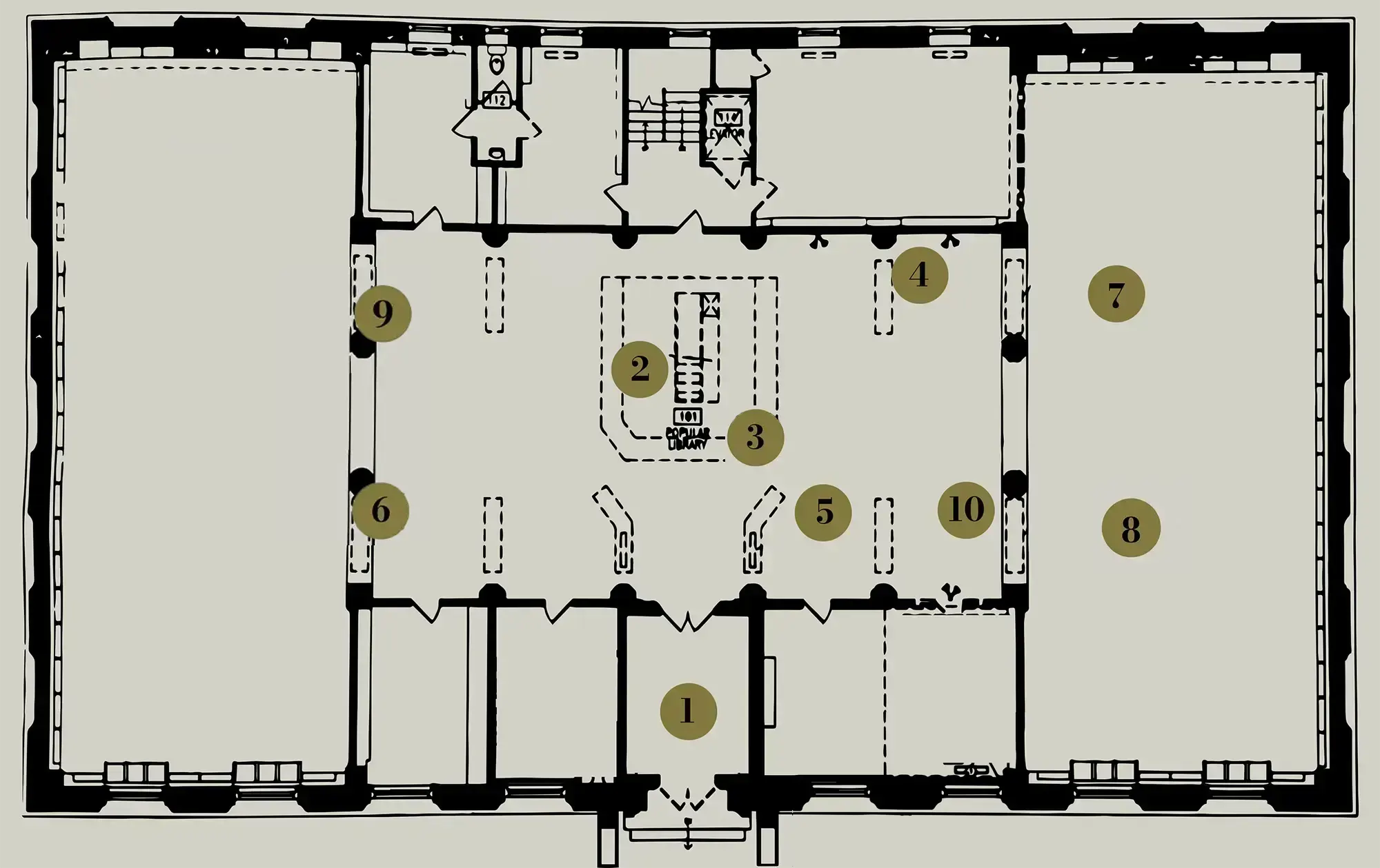 First Floor Map