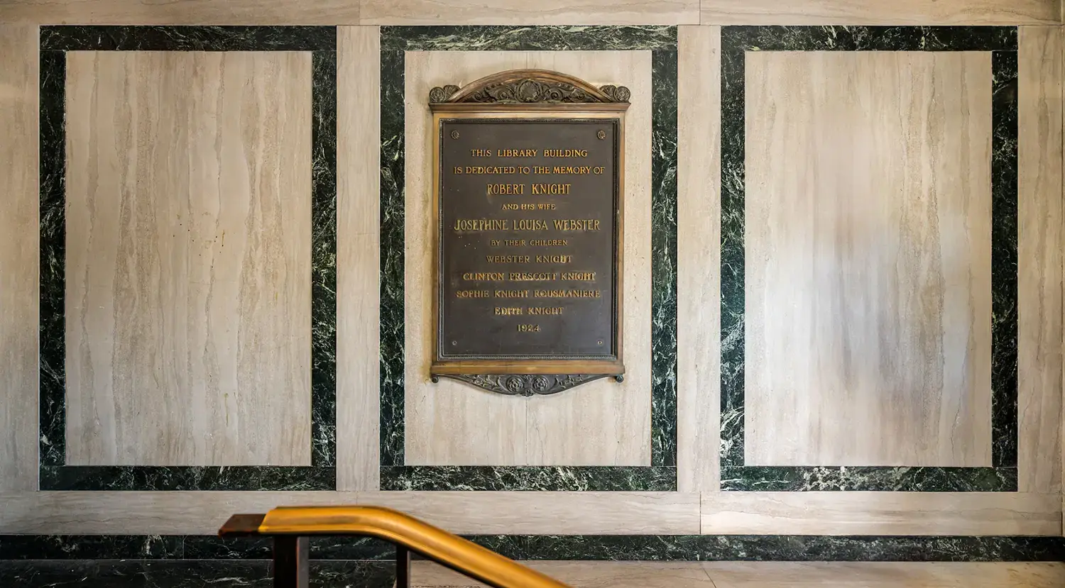 Knight Memorial Ceiling